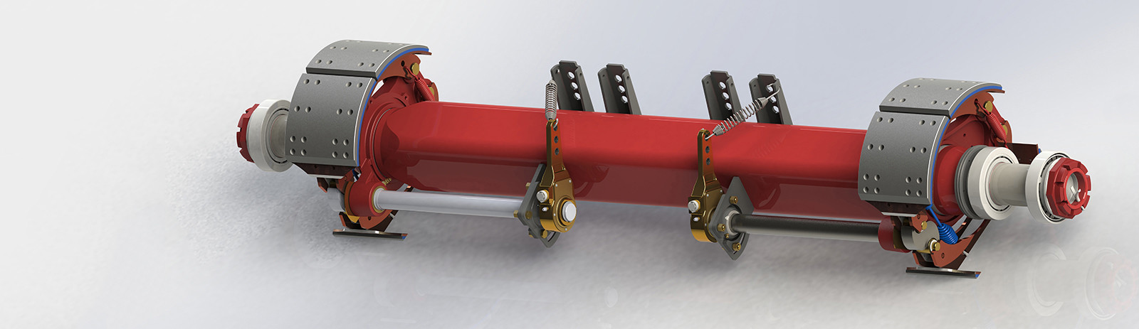 kualitas Trailer Suspension Parts pabrik